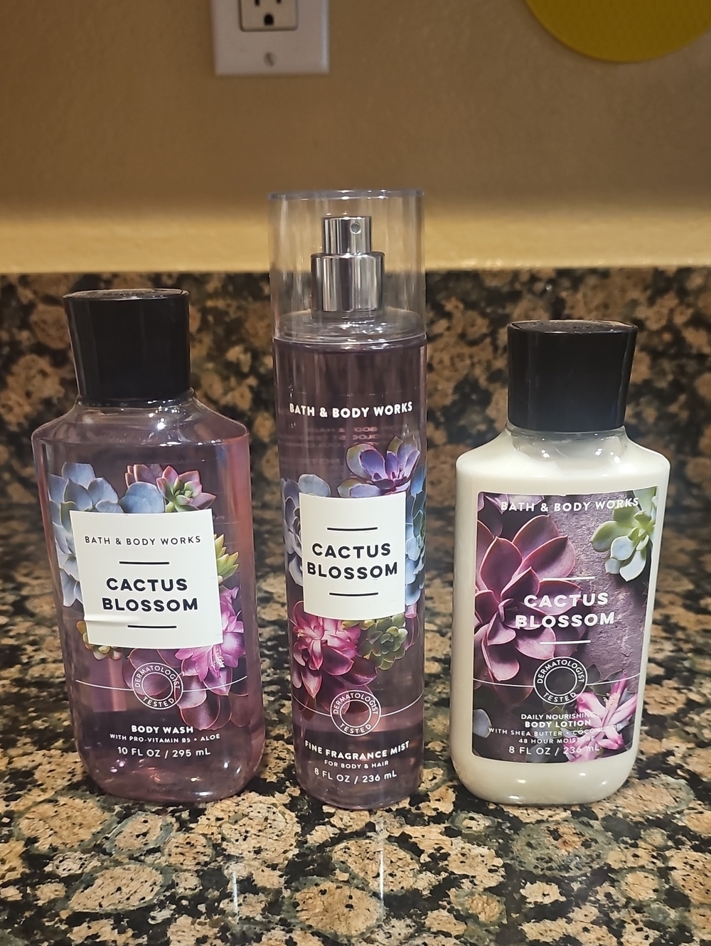 Bath & Body Works Cactus Blossom Fragrance Bundle